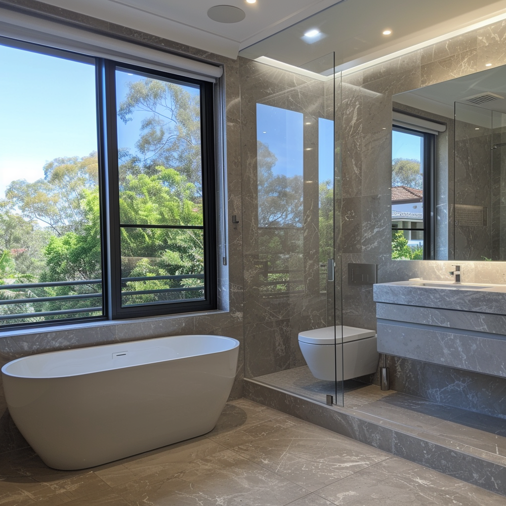 Seamless installation of luxury bathroom fixtures in Drummoyne by skilled plumbing experts.